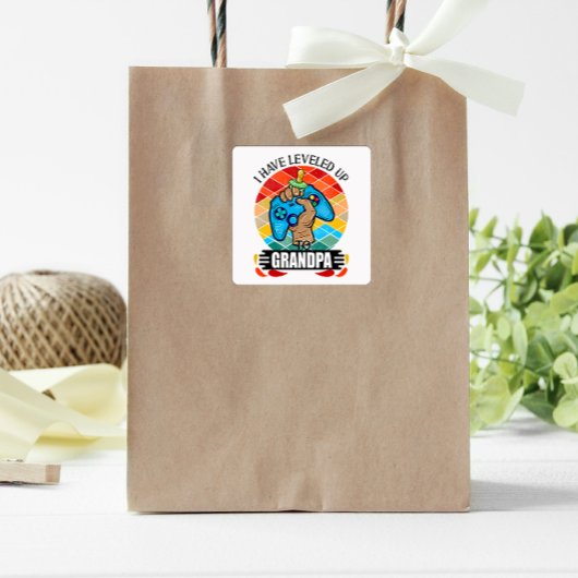 私はおじいちゃんまでレベルアップした スクエアシール