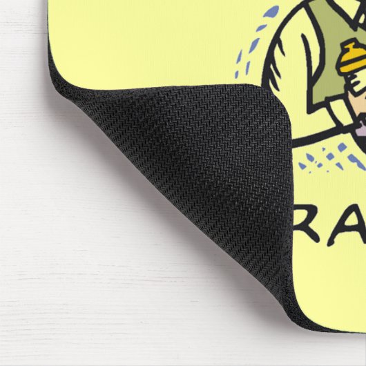 私はおじいちゃんTシャツとギフトだ マウスパッド (コーナー)