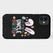 私はおじさんうさぎ イースターお揃いファミリー Case-Mate iPhoneケース (裏面(横))