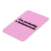 私はおそらく同性愛の人間だ マグネット (左側)