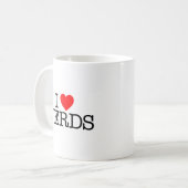 私はおたくが大好き。 コーヒーマグカップ (正面左)