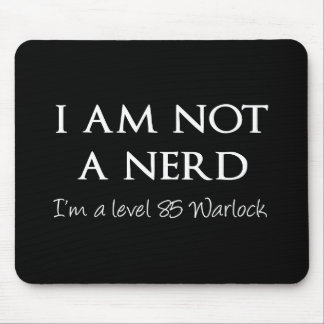 私はおたく、私ですレベル85のWarlockではないです マウスパッド