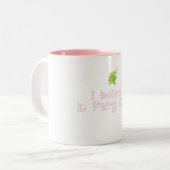 私はおとぎ話で信じます ツートーンマグカップ (正面左)