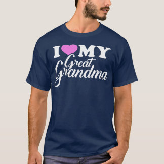 私はおばあちゃんが大好素晴らしき Tシャツ