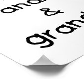 私はおばあちゃんとおじいちゃんが大好き ポスター (角)