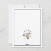 私はおばあちゃんになるパーソナライズされた シーズンカード (裏面)