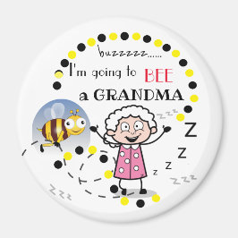 私はおばあちゃんになるパーソナライズされた マグネット