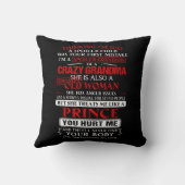 私はおばあちゃんの甘えの孫熱狂するです クッション (裏面)