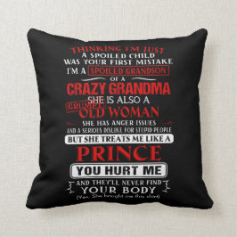 私はおばあちゃんの甘えの孫熱狂するです クッション