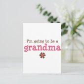 私はおばあちゃんのTシャツになる ポストカード (スタンド正面)