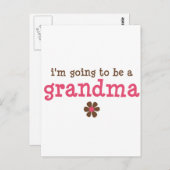 私はおばあちゃんのTシャツになる ポストカード (正面/裏面)