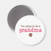 私はおばあちゃんのTシャツになる マグネット (正面/裏面)