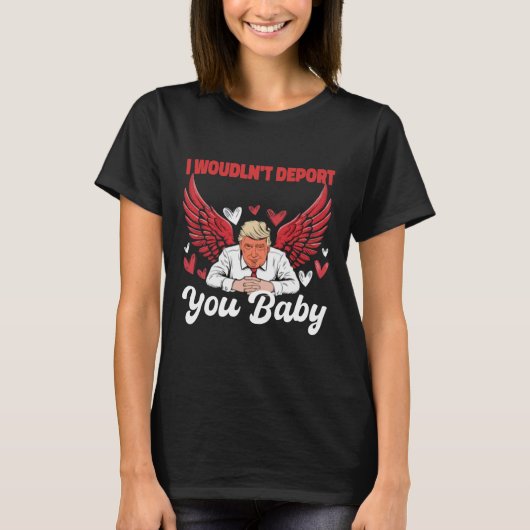 私はおもしろいあなたを憎まないトランプ1 Tシャツ (正面)