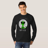 私はおもしろいいくつかの宇宙メンタルヘルス認識度Ufが必要 Tシャツ (正面フル)