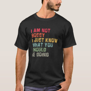 私はおもしろいお前が何をすべきか知っているだけではない Tシャツ