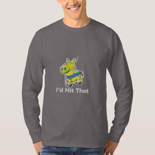 私はおもしろいなそれに当ります Tシャツ (正面)