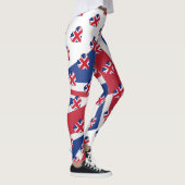 私はおもしろいなイギリス英国国旗色を愛します レギンス (右)