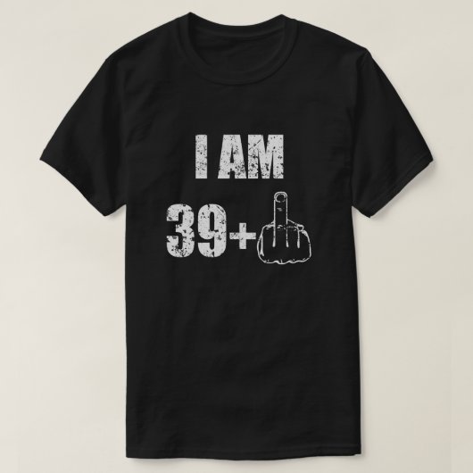 私はおもしろいなメンズワイシャツ40歳のです Tシャツ (デザイン正面)