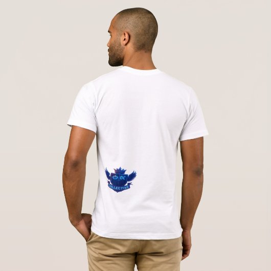 私はおもしろいのための電池をクリック – ShocklyばかユーモアT Tシャツ (裏面フル)