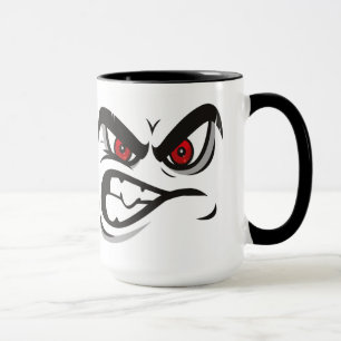 私はおもしろいコーヒーの前では朝の人間ではない マグカップ