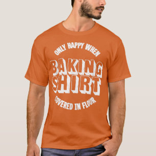 私はおもしろいベーキングパン菓子ケーキベイカー大好き Tシャツ