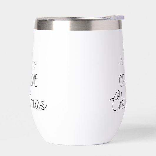 私はおもしろいワインクリスマスの夢を見ている (左面)