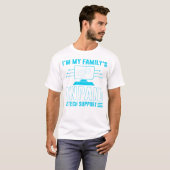 私はおもしろい家族の無給のテクニカルサポートだ Tシャツ (正面フル)