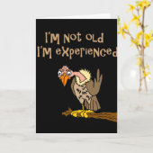 私はおもしろい年老いていないと言うバザール カード (黄色い花)