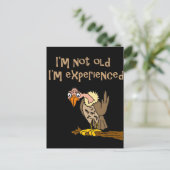 私はおもしろい年老いていないと言うバザール ポストカード (スタンド正面)