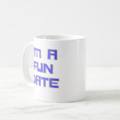私はおもしろい日 コーヒーマグカップ (正面左)