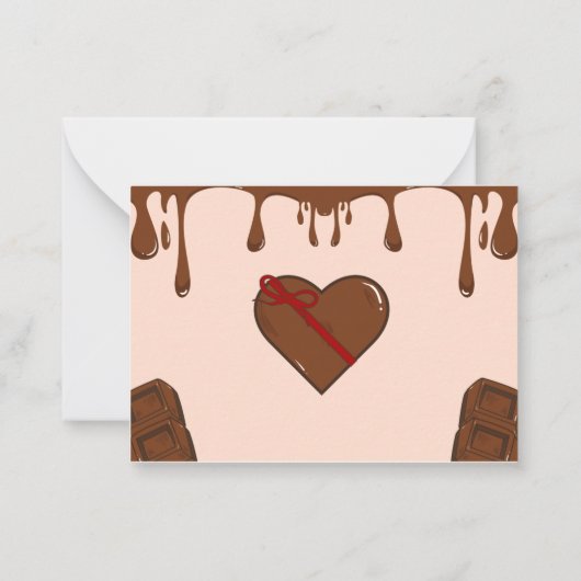 私はおもしろい犬のペットバレンタインズデイホリデーCa大好き ノートカード (裏面)