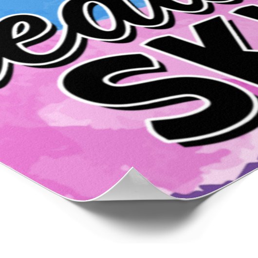 私はおもしろい素晴らしいリーダーシップのスキル引用文ユーモアではない ポスター (角)