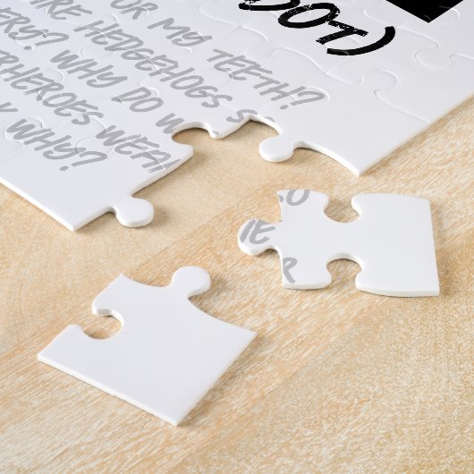 私はおもしろいAI考えを壊した… ジグソーパズル (側面)