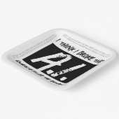 私はおもしろいAI考えデベロッパーを壊した ペーパープレート (傾斜あり)