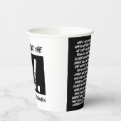 私はおもしろいAI考えデベロッパーを壊した 紙コップ (左)