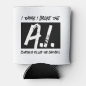 私はおもしろいAI考えデベロッパーを壊した 缶クーラー (正面)