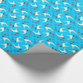 私はおもちゃキツネテリア ラッピングペーパー (角)