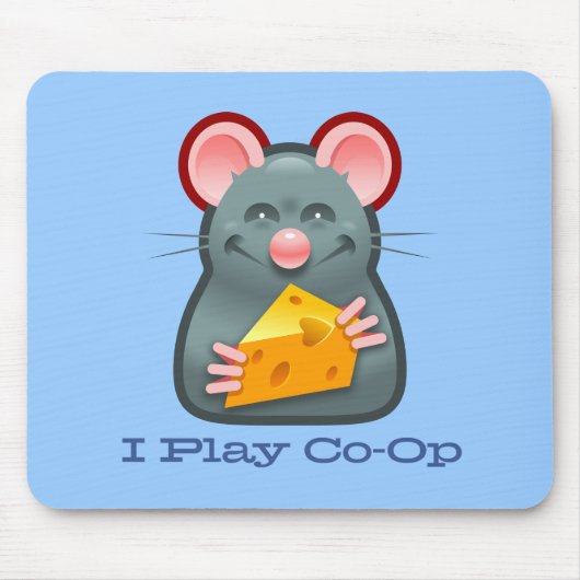 私はおりRatpadを遊びます マウスパッド (正面)