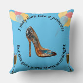 私はお姫様のように見える… クッション (裏面)