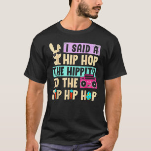 私はお尻ザのヒップティホップティバニーヒップホップイースト Tシャツ