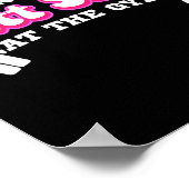 私はお尻物をジムバブルおもしろいお尻 ポスター (角)