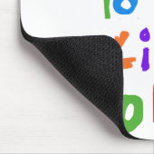 私はお母さんのようでありたいと思います マウスパッド (コーナー)