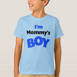 私はお母さんの男の子です Tシャツ