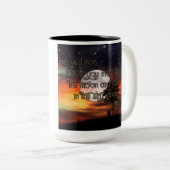 私はお母さんの自州の代議員を支持者にもつ候補のマグです ツートーンマグカップ (正面右)