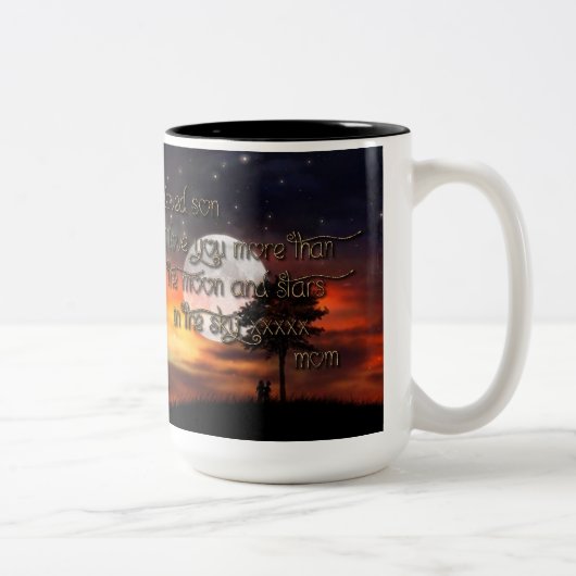 私はお母さんの自州の代議員を支持者にもつ候補のマグです ツートーンマグカップ (右)