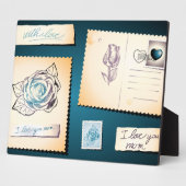 私はお母さんを愛してるプラーク フォトプラーク (側面)