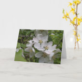 私はお母さん愛します カード (黄色い花)