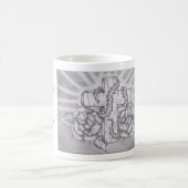 私はお母さん愛します! コーヒーマグカップ (中央)
