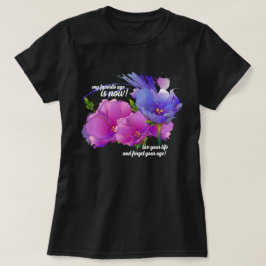 私はお気に入りのもう年だ。誕生日贈与 Tシャツ