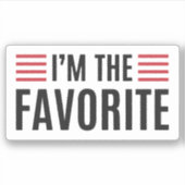 私はお気に入りの シール (正面)